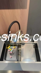 roestvrij staal 304 bar enkel bak Modern Top Mount Keuken Wasbak