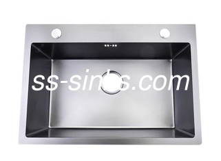 Polish Finish Topmount Keukensink met 1 schaal OEM Buitenafmetingen inbegrepen
