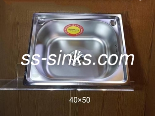 Topmount keuken wastafel enkele schaal met afvoerbord 30 x 17 inch één of twee gaten voor keuken wastafel met afvoerbord