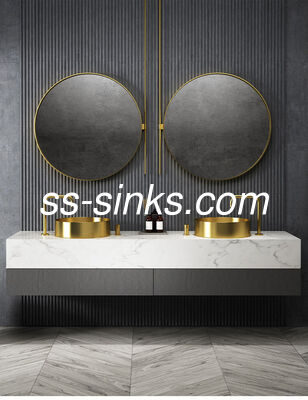 Elegantie ontworpen voor duurzaamheid: Onze 3mm 304 roestvrijstalen ronde wasbak