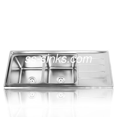 Afmetingen 30 x 17 inch Schort Roestvrij staal Keuken wasbak Anti-corrosie staal
