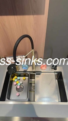 roestvrij staal 304 bar enkel bak Modern Top Mount Keuken Wasbak