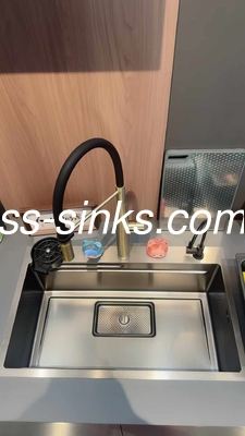 roestvrij staal 304 bar enkel bak Modern Top Mount Keuken Wasbak