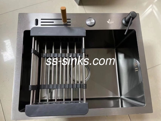 Polish Finish Topmount Keukensink met 1 schaal OEM Buitenafmetingen inbegrepen
