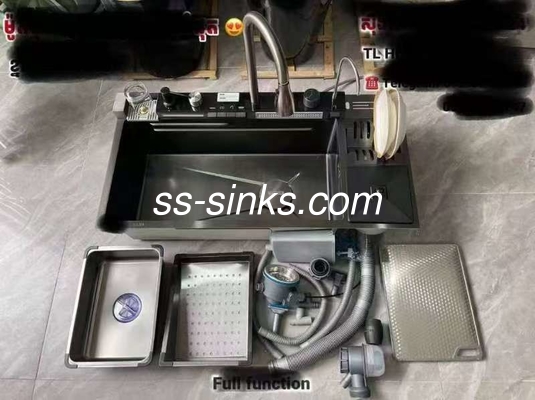 Grid accessoires inbegrepen 18/10 Chroom/Nickel hoek Kookbak van roestvrij staal