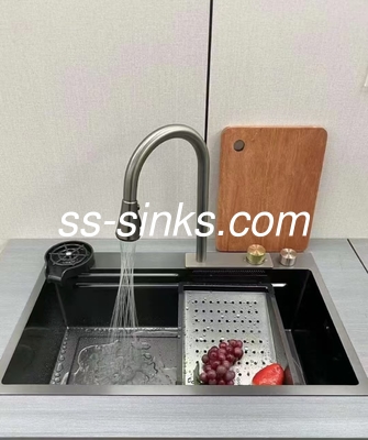 Rozen goud hoek roestvrij staal keuken wasbak ultieme combinatie van stijl en functie