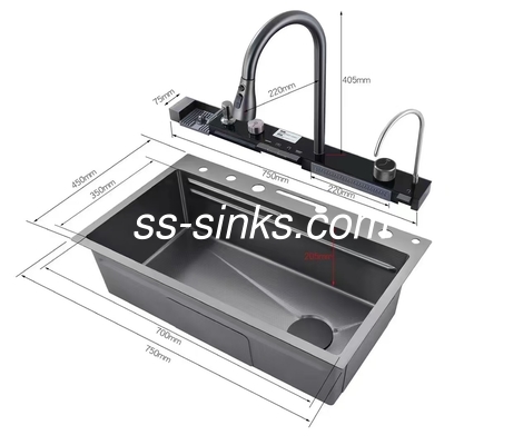 Topmount keuken wastafel voor 36 inch kast 21cm schaal diepte 3 kraan gaten en meer top keuze