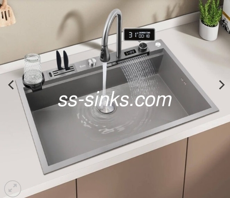 21 cm schotel diepte schort roestvrij staal keuken wasbak 3,5 inch afvoer opening