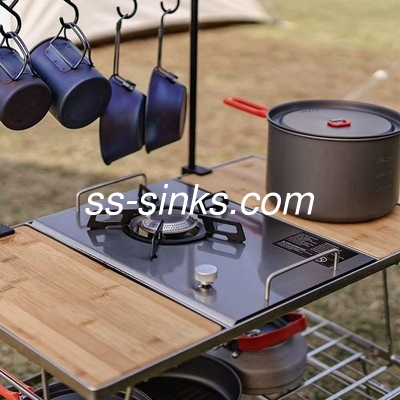Draagbare Houtskool BBQ Grill 2 Side Shelves en Customized Outdoor BBQ Equipment OEM ODM