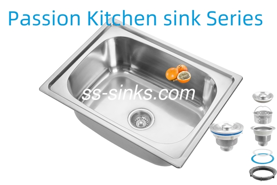 21 cm schotel diepte schort roestvrij staal keuken wasbak 3,5 inch afvoer opening voor prestaties