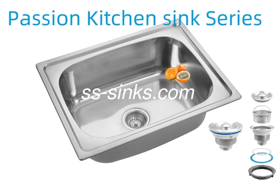 21 cm schotel diepte schort roestvrij staal keuken wasbak 3,5 inch afvoer opening voor prestaties