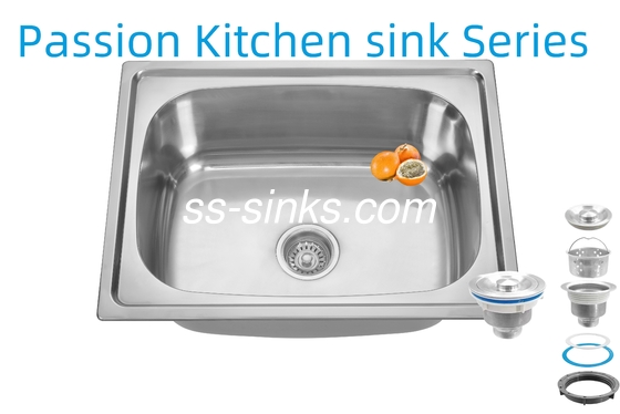 21 cm schotel diepte schort roestvrij staal keuken wasbak 3,5 inch afvoer opening voor prestaties