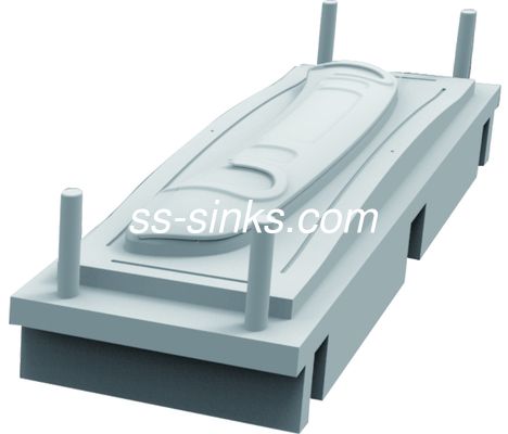 Single Press Kitchen Sink Mould Aanpassing van de grootte volgens de persmachine