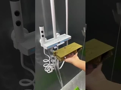 Hotel Badkamer Roestvrij regen douche Set Zwarte spiegel Polijst